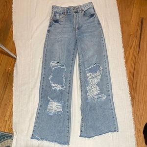 Vintage baggy high-rise jeans 💙